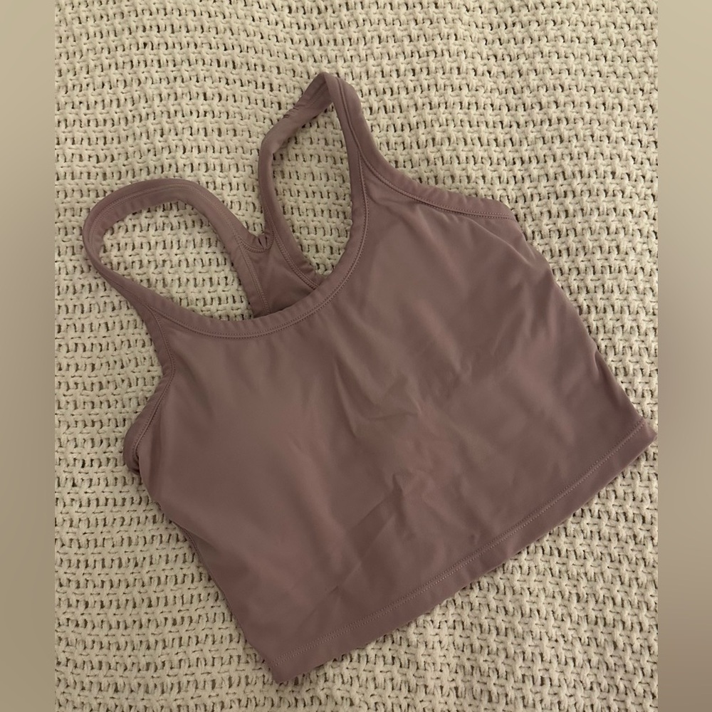 Blush Pink Racerback sports tank